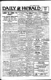 Daily Herald Wednesday 11 January 1922 Page 1