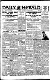 Daily Herald Thursday 12 January 1922 Page 1