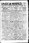 Daily Herald Saturday 14 January 1922 Page 1