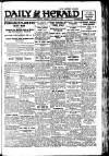 Daily Herald Monday 16 January 1922 Page 1