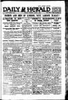 Daily Herald Thursday 02 March 1922 Page 1