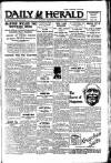 Daily Herald Wednesday 08 March 1922 Page 1