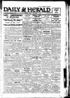 Daily Herald Friday 01 September 1922 Page 1