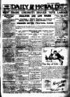 Daily Herald Wednesday 08 November 1922 Page 1