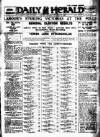 Daily Herald Thursday 16 November 1922 Page 1