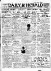 Daily Herald Tuesday 12 December 1922 Page 1