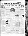 Daily Herald Thursday 11 January 1923 Page 1