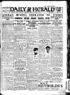 Daily Herald Saturday 20 January 1923 Page 1