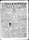 Daily Herald Friday 16 February 1923 Page 1