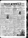 Daily Herald Friday 25 May 1923 Page 1