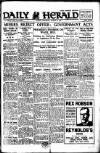Daily Herald Saturday 15 March 1924 Page 1