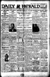 Daily Herald Friday 11 April 1924 Page 1