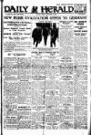 Daily Herald Friday 15 August 1924 Page 1