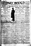 Daily Herald Wednesday 03 December 1924 Page 1