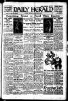 Daily Herald Thursday 08 January 1925 Page 1