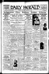 Daily Herald Saturday 10 January 1925 Page 1