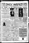 Daily Herald Monday 12 January 1925 Page 1