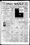 Daily Herald Tuesday 13 January 1925 Page 1