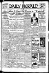 Daily Herald Wednesday 28 January 1925 Page 1