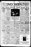 Daily Herald Thursday 12 February 1925 Page 1