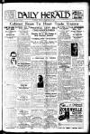 Daily Herald Friday 20 February 1925 Page 1