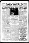 Daily Herald Saturday 07 March 1925 Page 1