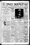 Daily Herald Monday 13 April 1925 Page 1