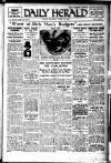 Daily Herald Thursday 30 April 1925 Page 1