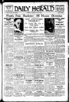 Daily Herald Tuesday 26 May 1925 Page 1