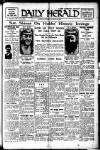 Daily Herald Tuesday 18 August 1925 Page 1