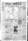Daily Herald Wednesday 14 October 1925 Page 1