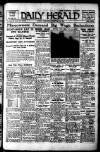 Daily Herald Wednesday 13 January 1926 Page 1