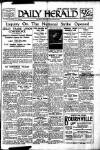 Daily Herald Friday 21 January 1927 Page 1