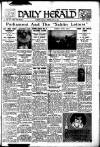 Daily Herald Friday 18 February 1927 Page 1