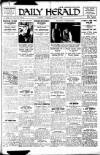 Daily Herald Tuesday 08 March 1927 Page 1
