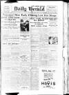 Daily Herald Tuesday 03 January 1928 Page 1