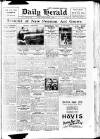 Daily Herald Monday 16 January 1928 Page 1