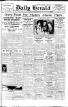 Daily Herald Thursday 15 March 1928 Page 1