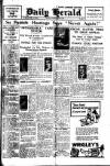 Daily Herald Thursday 14 June 1928 Page 1