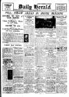 Daily Herald Thursday 11 April 1929 Page 1