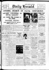 Daily Herald Wednesday 22 January 1930 Page 1