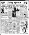 Daily Herald Wednesday 26 March 1930 Page 1