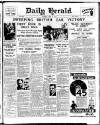 Daily Herald Monday 23 June 1930 Page 1