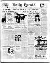 Daily Herald Monday 11 January 1932 Page 1