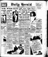 Daily Herald Saturday 14 January 1933 Page 1