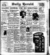 Daily Herald Thursday 07 December 1933 Page 1