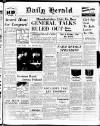 Daily Herald Wednesday 11 January 1939 Page 1
