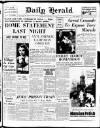 Daily Herald Saturday 14 January 1939 Page 1