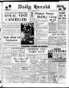 Daily Herald Tuesday 07 February 1939 Page 1