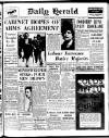 Daily Herald Friday 10 March 1939 Page 1